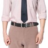 VRLEGEND Men's Leather Belt 110-180 cm Leather Denim Belt Men's