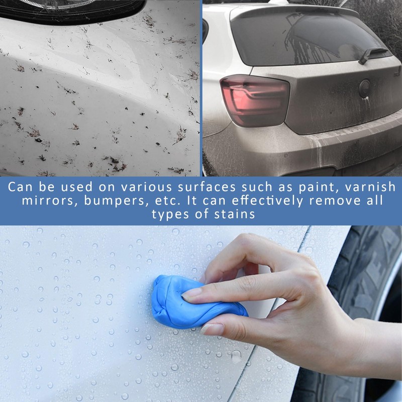 Set of 3 cleaning clay, car clay, car clay, car