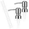 Stainless Steel Soap Dispenser Pump Replacement for Standard 28/400 Thread