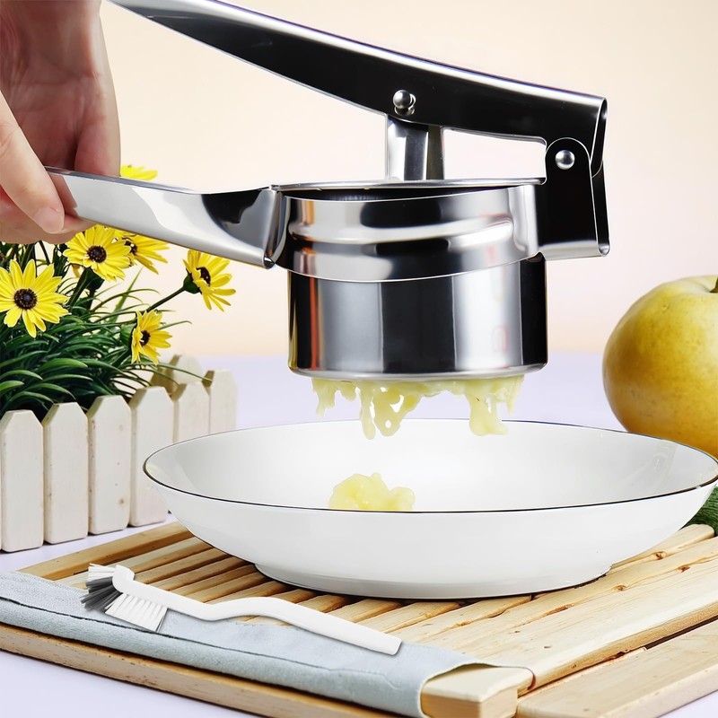 LAGAHS Potato Masher Stainless Steel, Potato Ricer Mashed Potatoes with