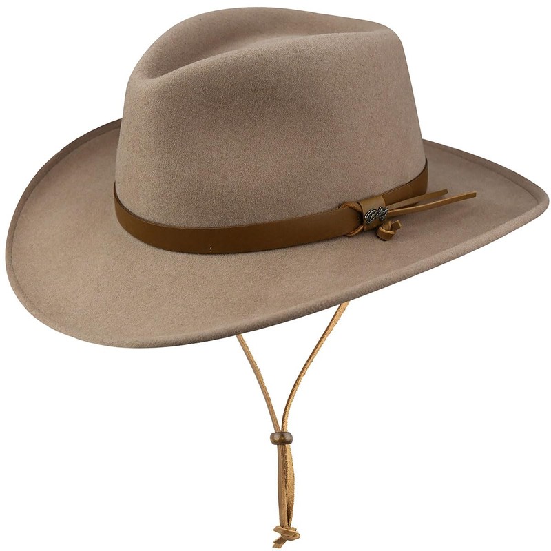Bailey Western Morgan Outback Hat - Putty/M