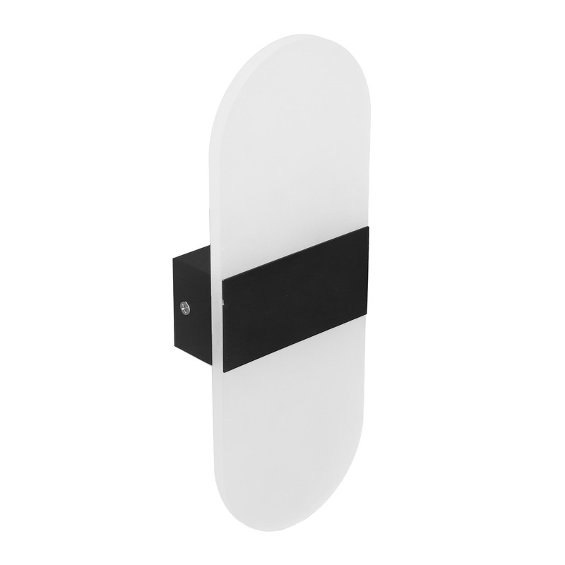 LED Wall Light Acrylic 360° Up Down 6W Warm Modern