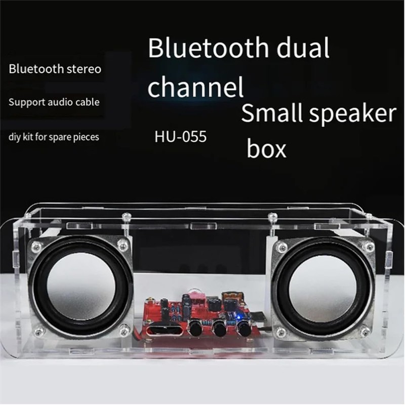 Funsto DIY Blue-Tooth Speaker Kit USB Mini Home Stereo Sound