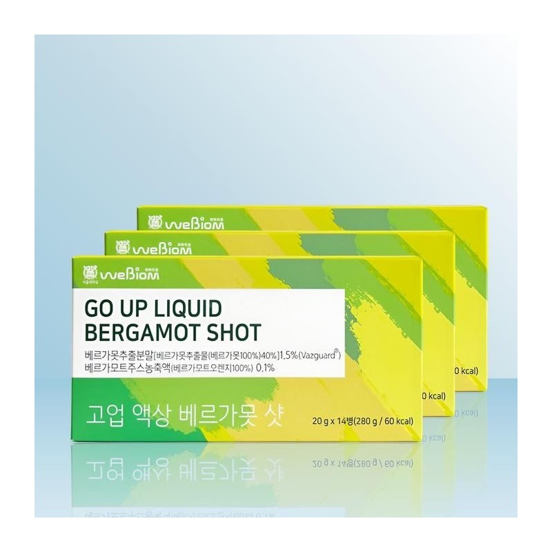 stomach biome Webiome Goup Liquid Bergamot Shots (20g x 14
