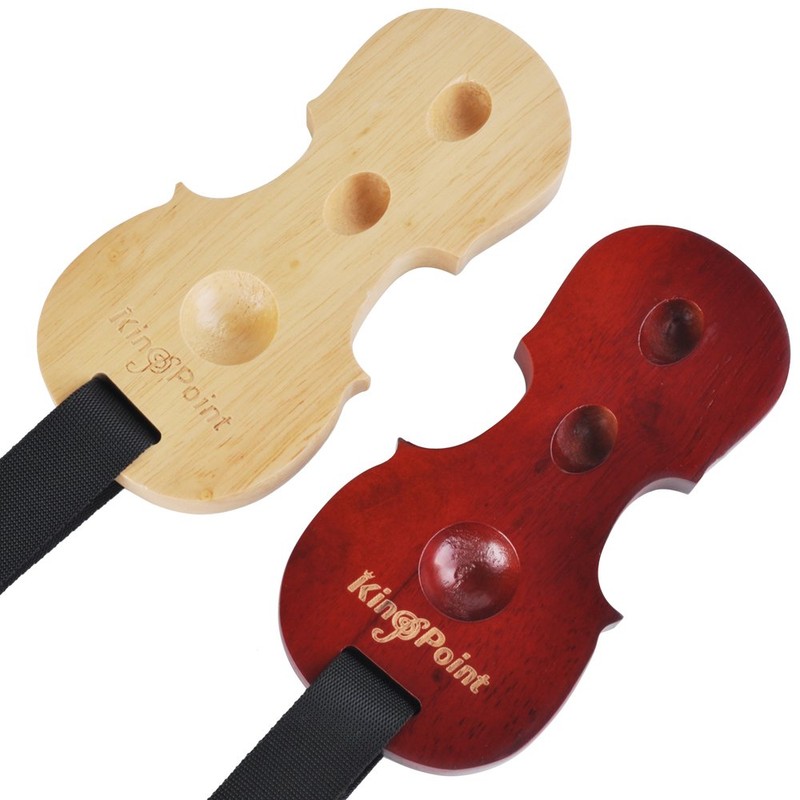 KingPoint Solid Wood Cello Endpin Rest Non-slip Stopper Anchor Protector