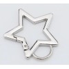 NoBrand Star Shaped Keychain Clip Carabiner Snap Hook Holder for