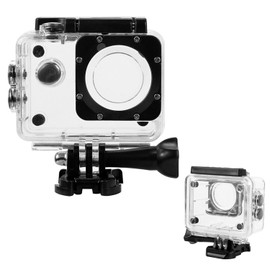 Action Cam Protective Case Waterproof Case for AKASO EK7000 /SJCAM SJ4000/Apexcam M80AIR/Vemont/HLS/WOLFANG GA100/Pro Xtreme Action Camera Waterproof Case