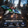 FUNPX Foam RC Airplane with Cool Led Light, 360° Flip