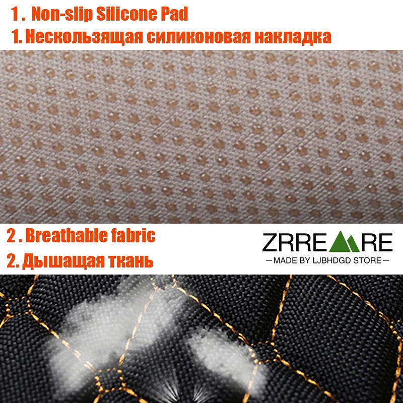ZRREMRE Car Seat Covers Protector Bottom Cushion Non-Slip SUV Mat