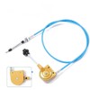 Throttle Cable for agt mini excavator,2m Universal Throttle Cable Kit,Stainless