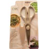 Kitchen Scissors Beige & Gold W/ Blade Protector Multi Use