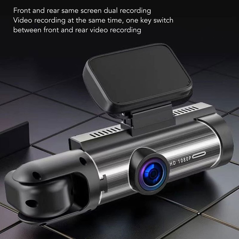 Dash Cam Front and Rear Cars 1080P FHD Dashcam, Rotating