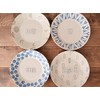 Tableware East Deep Plate, 9.4 inches (24 cm), Fruit Apple