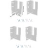 Skateboard Display Rack Wall Mounted Home Organizer Multipurpose Stable Surfboard