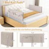 Mybow Bed Rail Cushion, Hospital Bedside Rail Pads, Medical Foam
