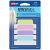 Avery Margin Ultra Tabs, 24 Repositionable Sticky Tabs, 2.5" x