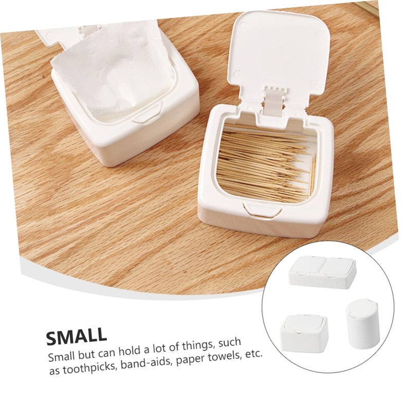 WOONEKY 3pcs Multi-function Desktop Storage Boxes for Home Organization Shape