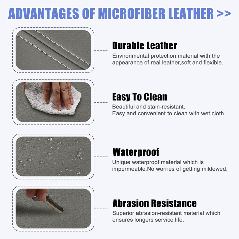 X AUTOHAUX Car Center Console Lid Armrest Seat Box Cover