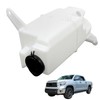 Windshield Washer Fluid Reservoir White with Pump and Sensor Hole