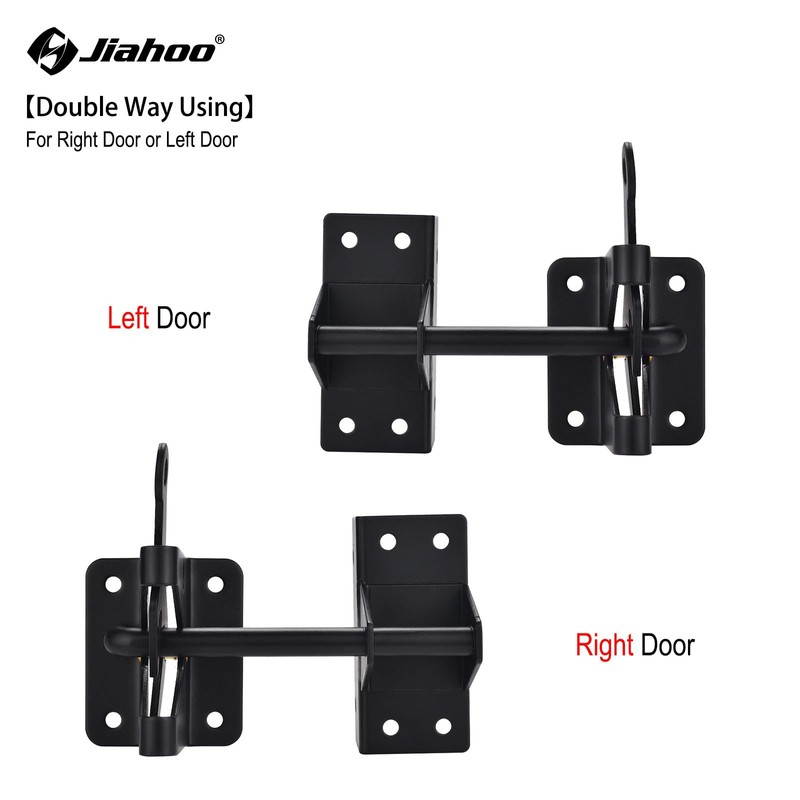 Heavy Duty Automatic Gate Latch for Wooden Fences,Self Locking Metal