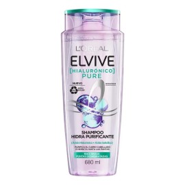 Shampoo Elvive Hialurónico Pure 680 Ml