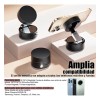 Soporte Celular Auto Magnético Qzgyoool Ventosa Ajustable Negro