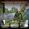 RESTMO High Pressure Hose Nozzle Sprayer, Heavy Duty Brass Head,