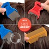 Premium Lice Kit - Nit Removal Fine Tooth Comb and