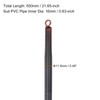 sourcing map PVC Spring Bender 11.8mm OD 550mm Long Bending