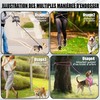 Qianruida Cat Harness with Leash, Soft Harness for Kittens, Leash