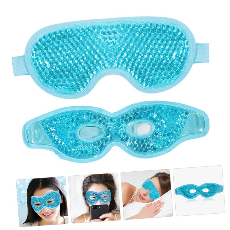 Ipetboom 2pcs Hot and Cold Eye Mask Under Eye Mask