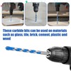 5 Piece Masonry Drill Bit Set for Concrete Tile Glass