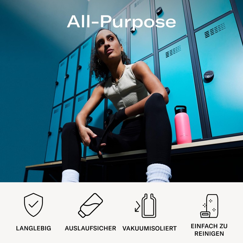 Waterdrop® All Purpose Thermos Flask 600 ml Insulated Stainless Steel