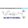 Exhaust Rear Resonator Compatible for 2010-2012 Ford Fusion 3.5L |