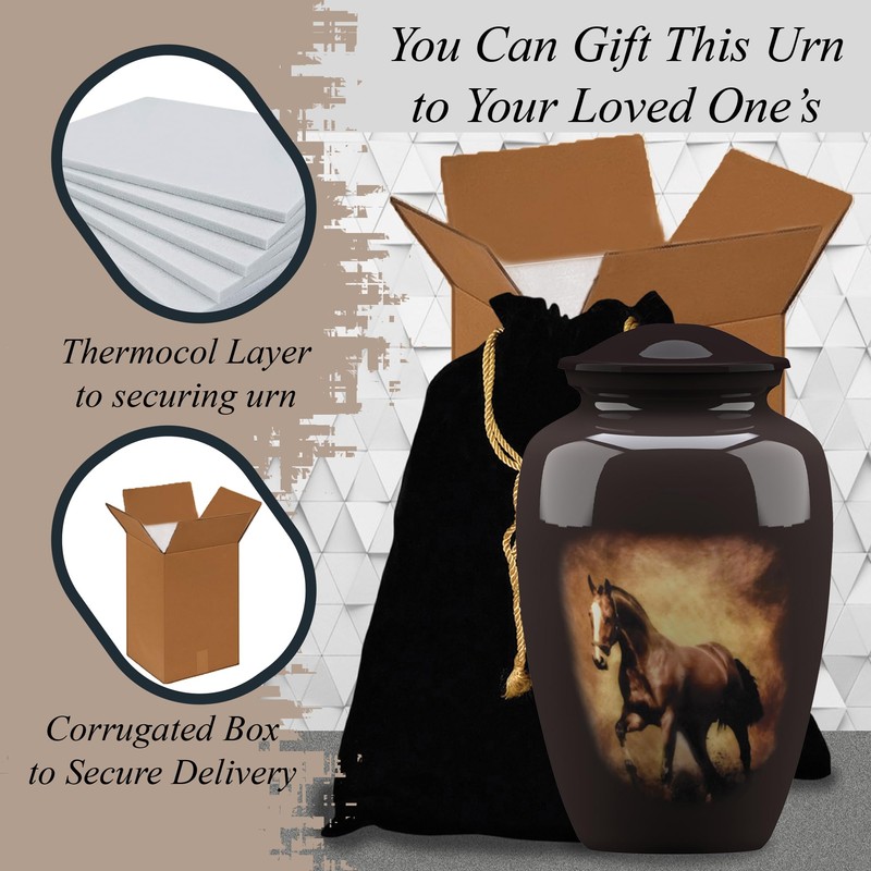 Forever URNS - Large Urn for Ashes Adult Male &