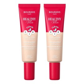 2 x Bourjois Paris Healthy Mix Tinted Beautifier 30ml - 002 Light