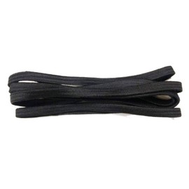 6 Extra Large and Extra Thick Hair Ties for Dreadlocks and Thick Hair, Long and Oversized (Black)