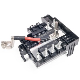 Bloque de fusibles para compartimento del motor de distribución de batería, apto para Chevy Silverado 1500 2017-2019 Silverado 2500/3500 HD, para GMC Sierra 1500 2017-2019 HD 2019 reemplaza # 84354721