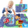 Toy Cars for Kids, Pull Back Cars with Playmat Storage