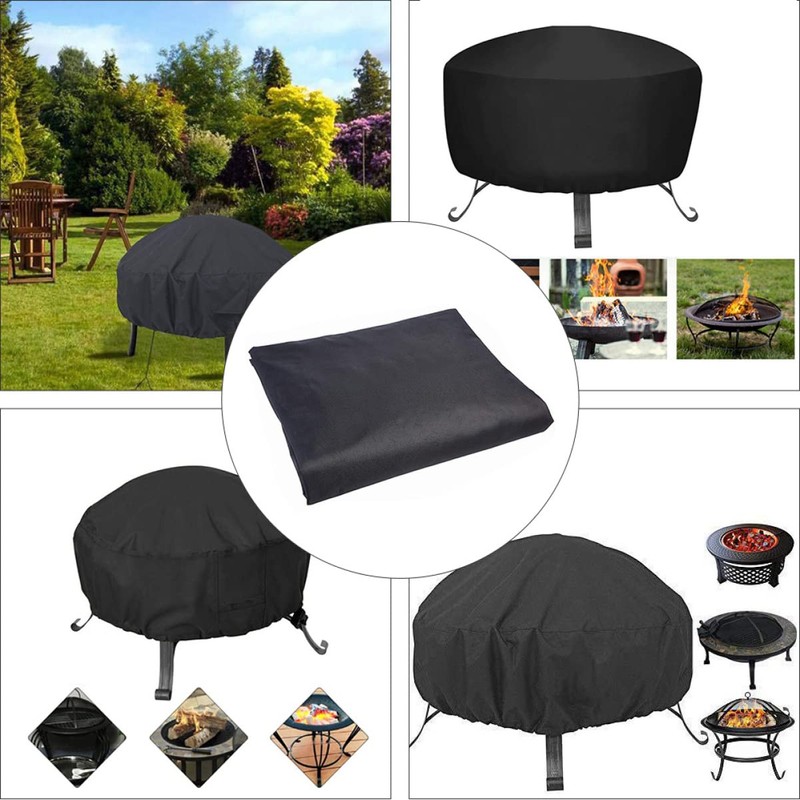 NOLITOY 1pc BBQ Cover Windproof and UV Resistant Easy to