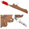 MiOYOOW Archery Quiver Waterproof Retro Arrow Case Portable Waist Portable