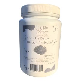 Arcilla Natural Detox Con Carbon Activado 1 Kilogramo