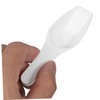 Gatuida 10ml Liquid Measuring Scoops PP Plastic 10 Pack Flat