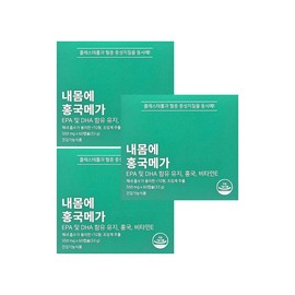 My Body Project My Body Red Yeast Mega 60 capsules 3 boxes / 내몸프로젝트 내몸에 홍국메가 60캡슐 3박스