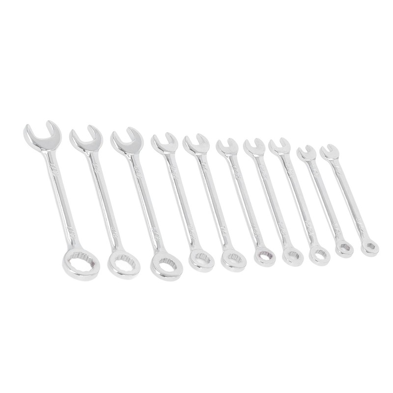 10PCS Wrench Set Chrome Vanadium Steel Flexible Mini Combination Wrench