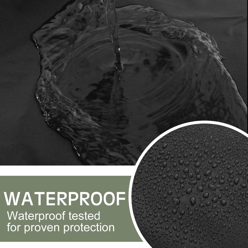 Mindsoft 12 ft Round Stock Tank Pool Cover 210d Oxford