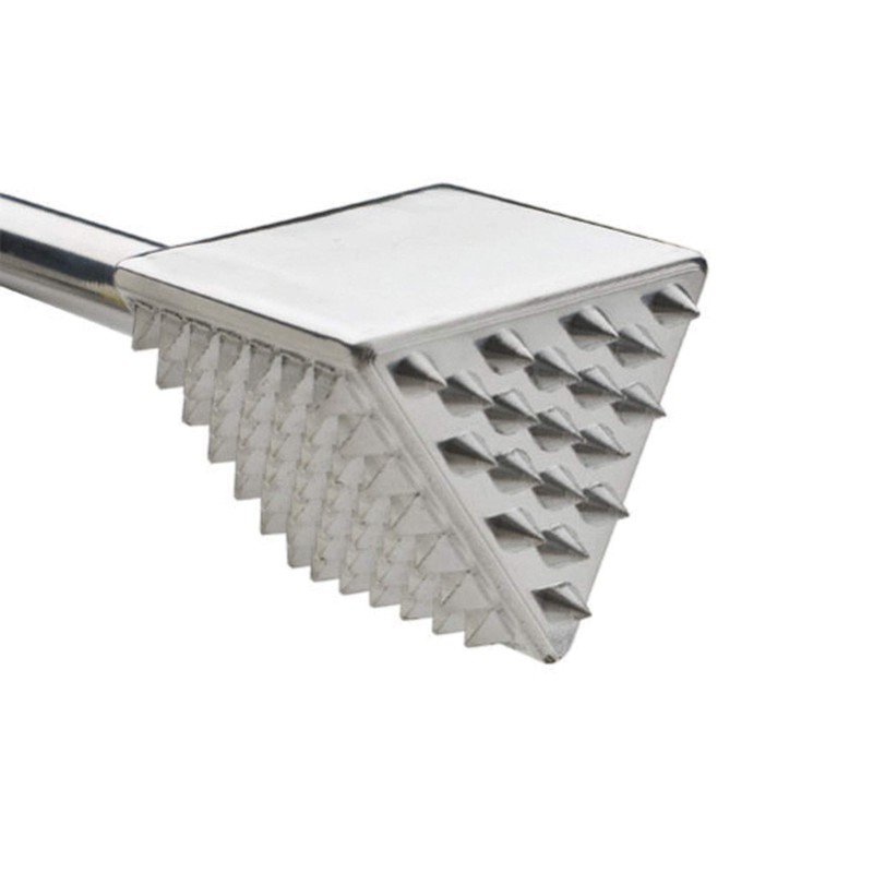 Amco Houseworks 4-in-1 Metal Meat Tenderiser Mallet, 23 cm (9"),