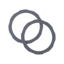 Qtcial 2 Packs Blender Gaskets 182341-000-842, Silicone Rubber Sealing O-ring, Premium Replacement Parts Compatible with Oster Pro 1200 Blender, Gray