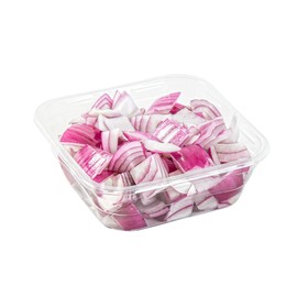 Restaurantware-Thermo Tek 8 Ounce Snack Containers, 50 Count Durable, Heavy-Duty, Clear Plastic Square Snack Deli Containers For Cafes, Restaurants, Bakeries, Dessert Shops and Household Use