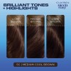 Clairol Nice'n Easy Permanent Hair Dye, 5C Medium Cool Brown